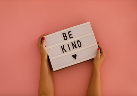 Sign that says Be Kind